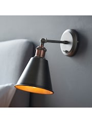 Gallery Home Silver Hamilton Wall Light - Image 6 of 9