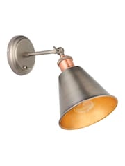 Gallery Home Silver Hamilton Wall Light - Image 9 of 9
