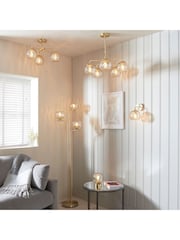 Gallery Home Gold 5 Light Chandelier Dilan Ceiling Light - Image 3 of 7
