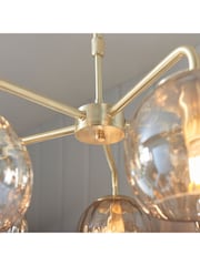 Gallery Home Gold 5 Light Chandelier Dilan Ceiling Light - Image 5 of 7