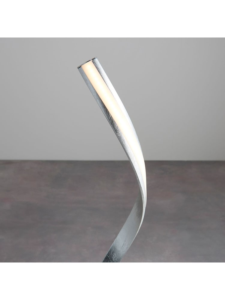 Gallery Home Silver Maria Floor Lamp - Image 2 of 7