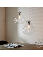 Gallery Home Silver Ellen Ceiling Light Pendant - Image 1 of 3