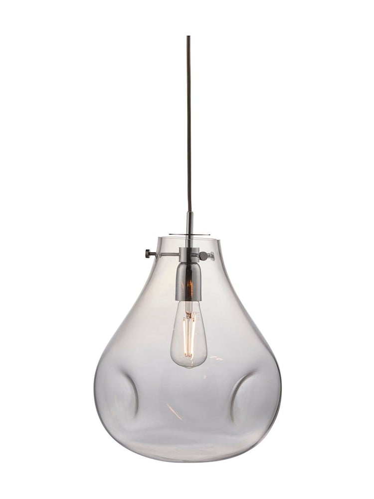 Gallery Home Silver Ellen Ceiling Light Pendant - Image 3 of 3
