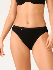 Sloggi Basic+ Tai Black Briefs 3 Pack - Image 1 of 4