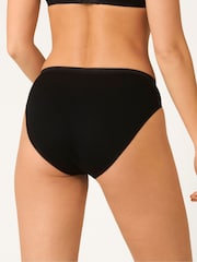 Sloggi Basic+ Tai Black Briefs 3 Pack - Image 2 of 4