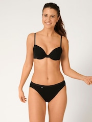 Sloggi Basic+ Tai Black Briefs 3 Pack - Image 3 of 4