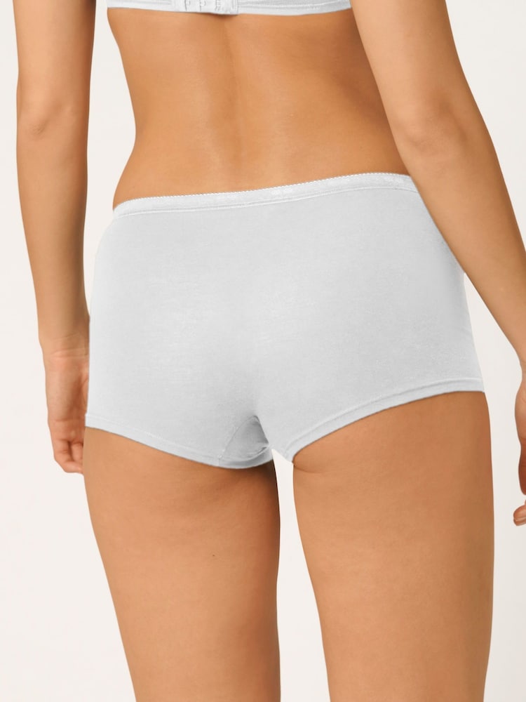 Weiß - Sloggi Basic+ Kurzer Slip - Bild 2 von 6 Weiß - Sloggi Basic+ Kurzer Slip - Bild 2 von 6