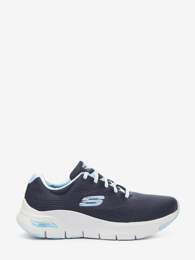 Skechers Blue Arch Fit Big Appeal Womens Trainers - Image 1 of 6