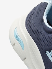 Skechers Blue Arch Fit Big Appeal Womens Trainers - Image 6 of 6