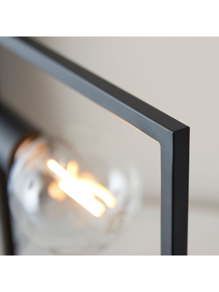 Gallery Home Black Rectangle Table Lamp - Image 2 of 3