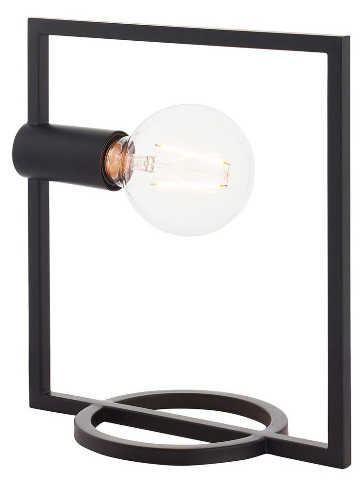 Gallery Home Black Rectangle Table Lamp - Image 3 of 3