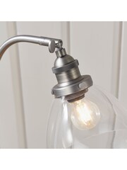 Gallery Home Brushed Silver Pierre Table Lamp - Image 3 of 3