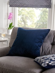 Coussin Hamilton en velours matelassé - Image 1 de 5