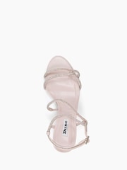 Dune London Blush Pink Majesty's Strappy Barely There Sandals - Image 4 of 4