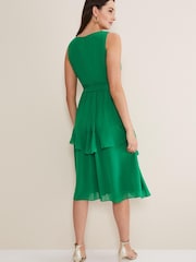 Phase Eight Green Breesha Dress - Image 2 of 7