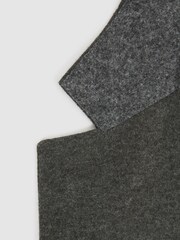 Reiss Forest Green Lincoln Slim Fit Single Breasted Wool Blazer - Image 5 of 6