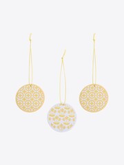 Set of 3 White Jasmine Scented Air Fresheners - Image 3 of 3