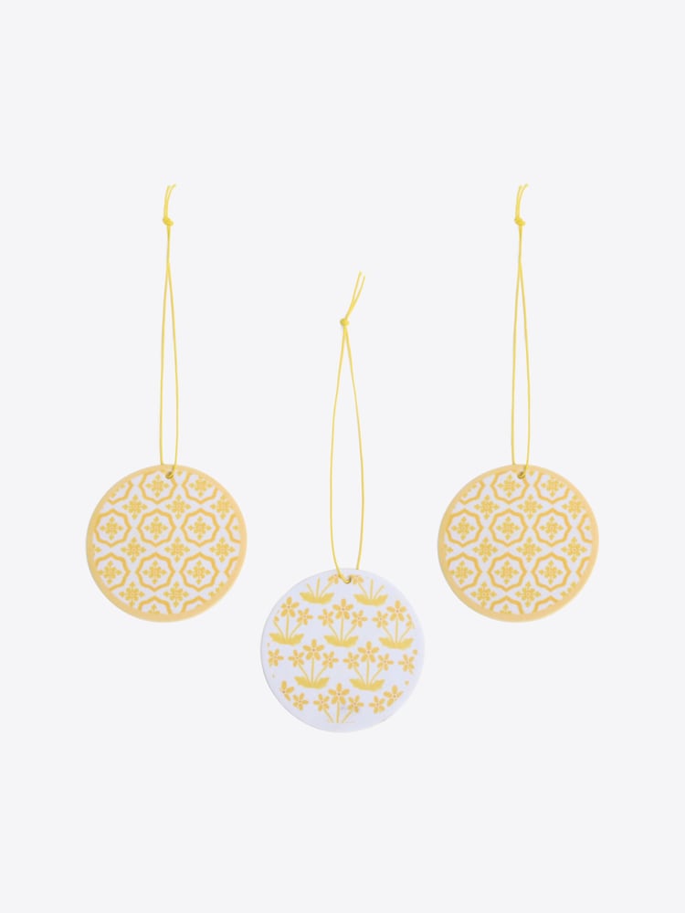 Set of 3 White Jasmine Scented Air Fresheners - Image 3 of 3