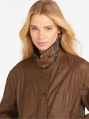 Barbour® Light Brown Beadnell Classic Wax Jacket - Image 5 of 7
