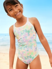 Pink/Green Swimsuit (3-16yrs) - Image 1 of 6