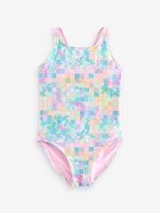 Pink/Green Swimsuit (3-16yrs) - Image 4 of 6