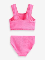 Pink Ruched Strap Bikini (3-16yrs) - Image 5 of 6