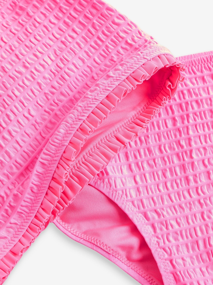 Pink Ruched Strap Bikini (3-16yrs) - Image 6 of 6