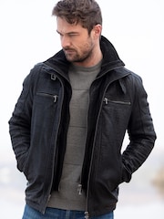 Lakeland Leather Black Derwent Leather Jacket - Image 1 of 6