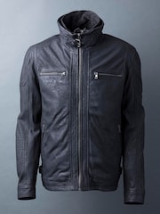 Lakeland Leather Black Derwent Leather Jacket - Image 5 of 6