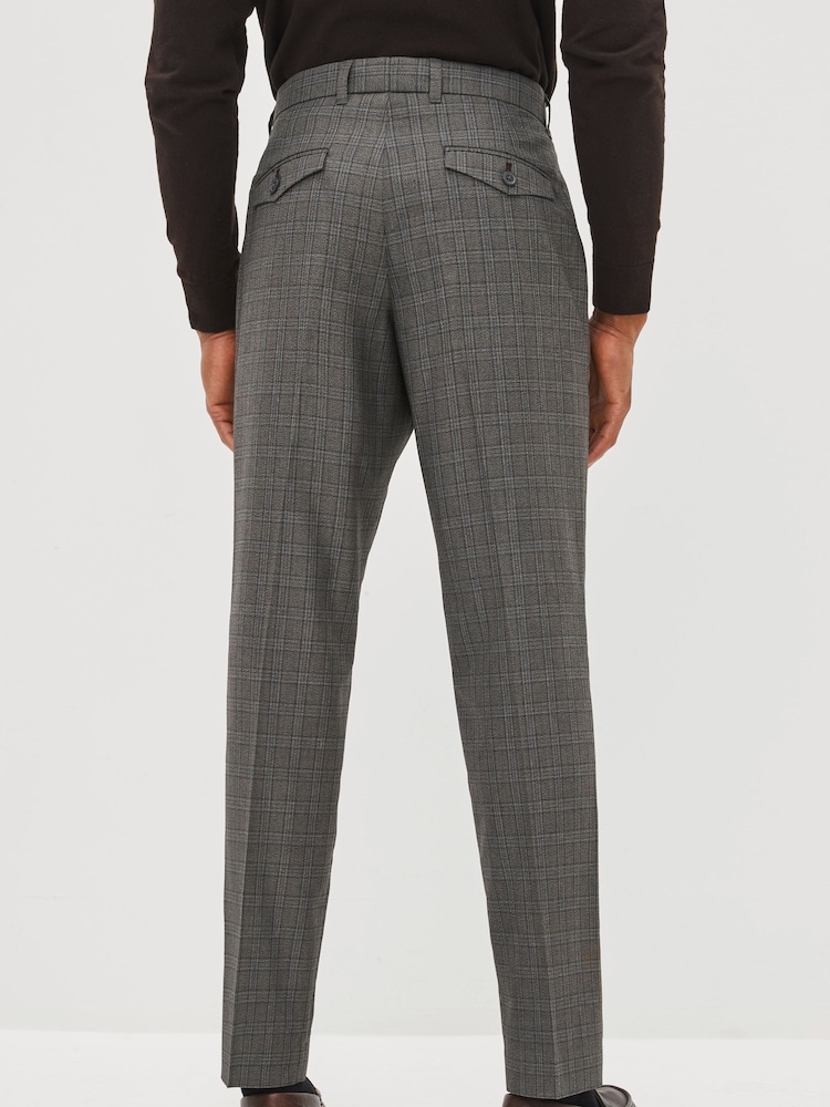 Grau kariert - Eng - Elegante Hose mit Karomuster - Bild 2 von 7 Grau kariert - Eng - Elegante Hose mit Karomuster - Bild 2 von 7