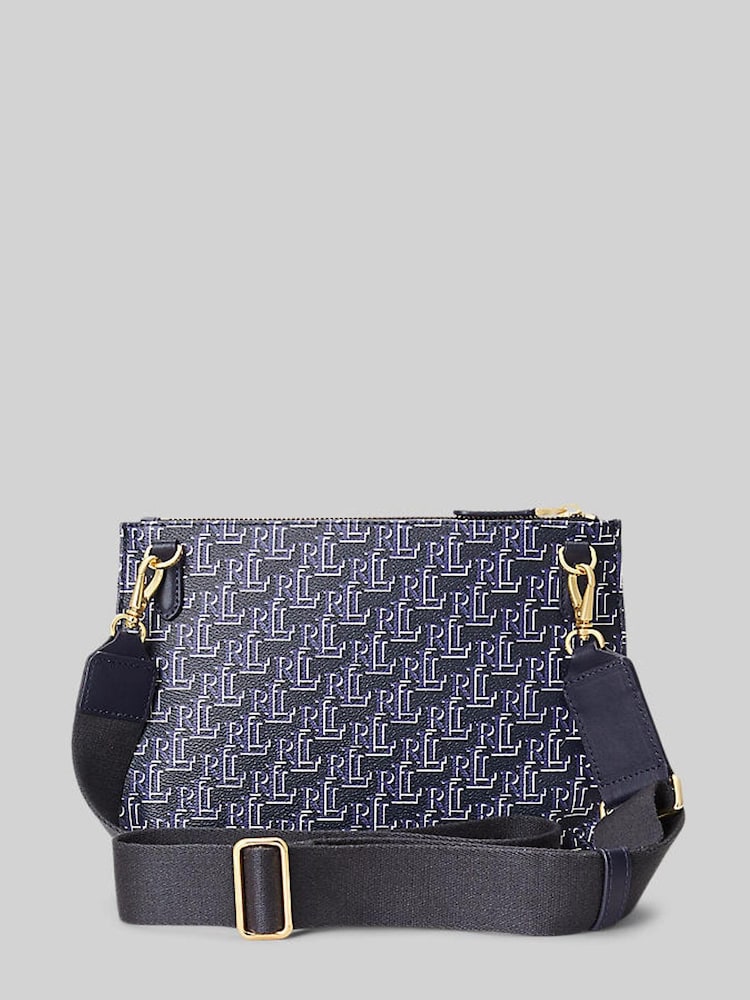 Lauren Ralph Lauren Jamey Monogram Logo Coated Canvas Cross-Body Bag - Image 3 of 8
