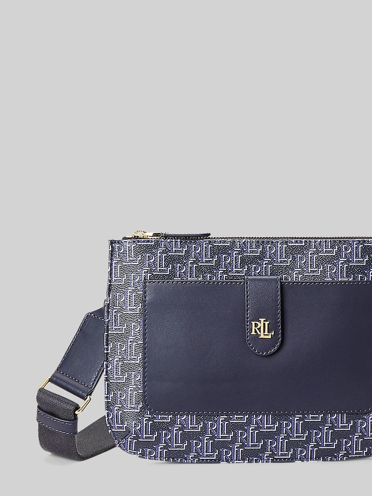Lauren Ralph Lauren Jamey Monogram Logo Coated Canvas Cross-Body Bag - Image 5 of 8