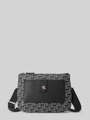 Lauren Ralph Lauren Jamey Monogram Logo Coated Canvas Cross-Body Bag - Image 1 of 8