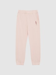 Reiss Pink Annie Senior Embroidered Queen Nightwear Bottoms - Image 2 of 7