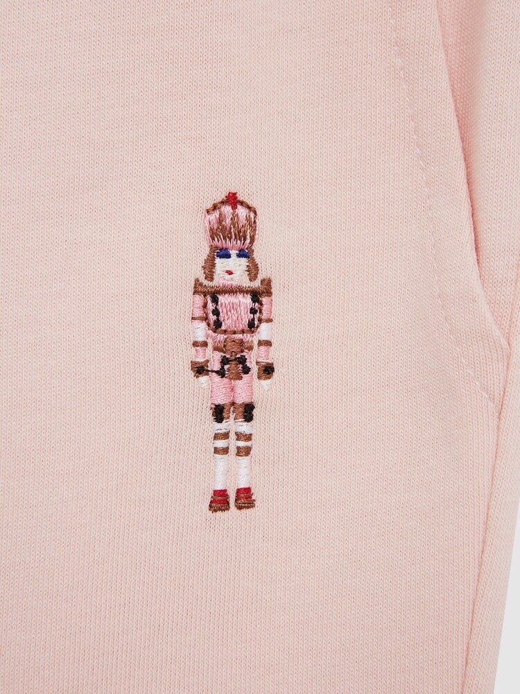 Reiss Pink Annie Junior Embroidered Queen Nightwear Bottoms - Image 7 of 7 Reiss Pink Annie Junior Embroidered Queen Nightwear Bottoms - Image 7 of 7