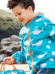 أزرق - سترة مضادة للماء Rain Or Shine من Frugi - صورة 1 من 5