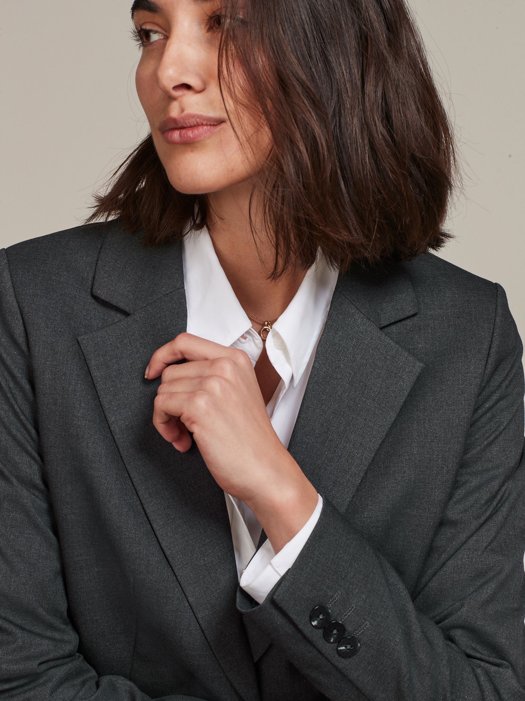 Buy Grey Tailored Single Breasted Jacket from Next USA