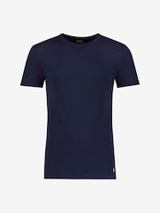 Polo Ralph Lauren Blue/Grey Slim 100% Cotton T-Shirts 3 Pack - Image 5 of 7