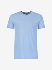 Polo Ralph Lauren Blue/Grey Slim 100% Cotton T-Shirts 3 Pack - Image 6 of 7