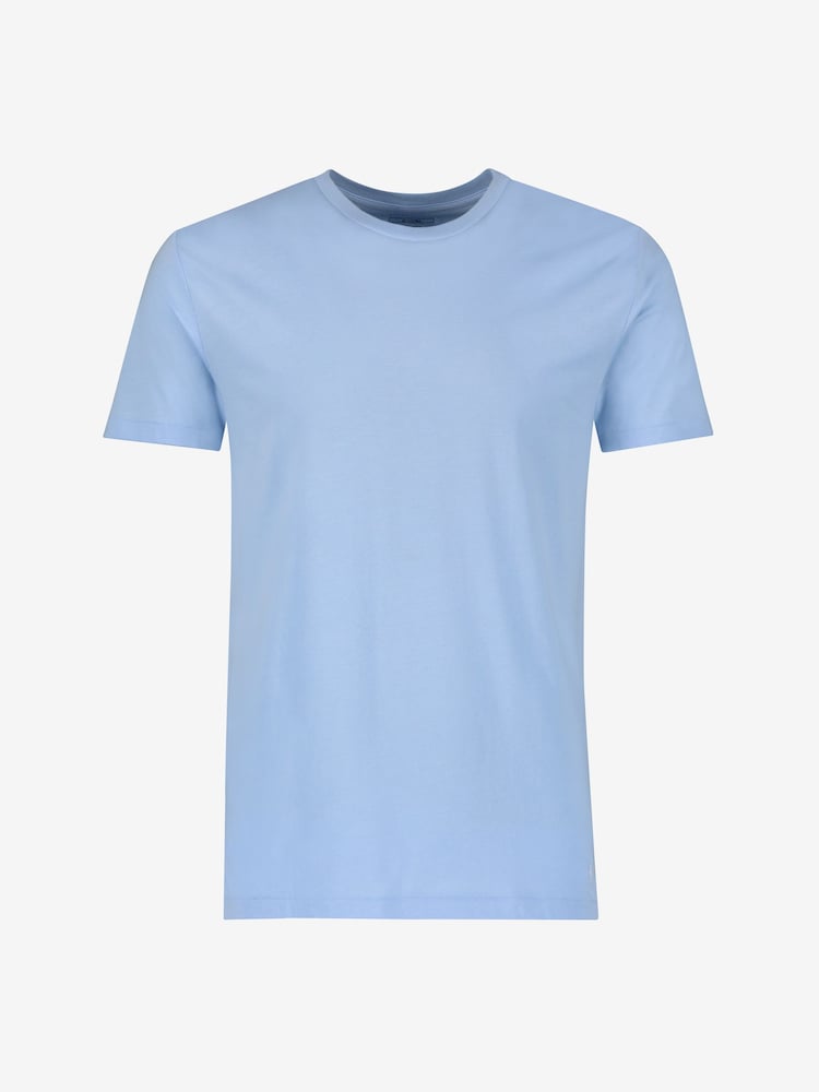 Polo Ralph Lauren Blue/Grey Slim 100% Cotton T-Shirts 3 Pack - Image 6 of 7
