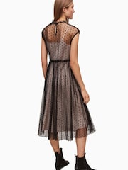AllSaints Black Arya Dress - Image 2 of 5