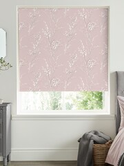 Laura Ashley Blush Pink Pussy Willow Roller Blind - Image 1 of 1