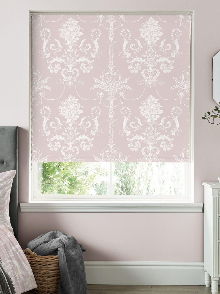 Laura Ashley Pale Amethyst Purple Josette Roller Blind - Image 1 of 1