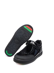 Toezone Black Sommer The School Shoe With Friendly Ortholite Insock - Image 4 of 6