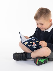 Toezone Jay Dinosaur Ortholite Black Shoes - Image 11 of 11