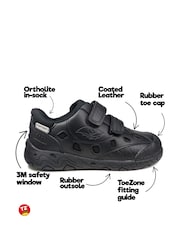 Toezone Jay Dinosaur Ortholite Black Shoes - Image 7 of 11