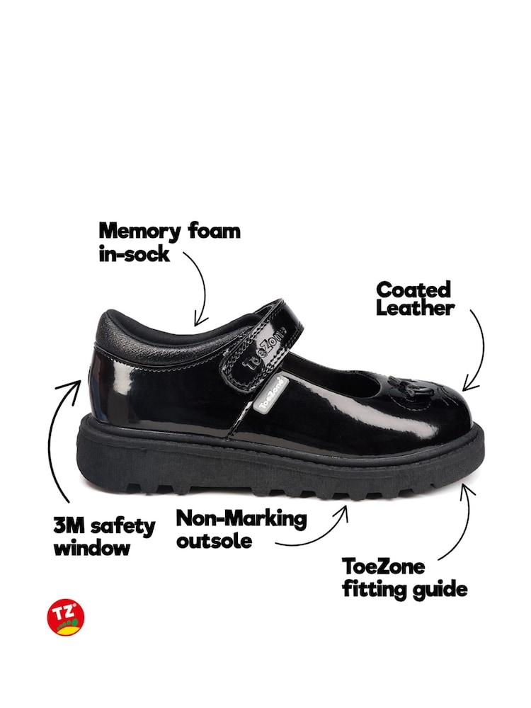Toezone Gia Black Novelty Shoes - Image 7 of 7