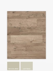 Light Natural Bronx Wood Effect A4 Wallpaper Sample - Image 3 of 3