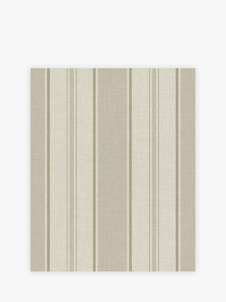 Natural Bold Country Stripe A4 Wallpaper Sample - Image 2 of 3 Natural Bold Country Stripe A4 Wallpaper Sample - Image 2 of 3
