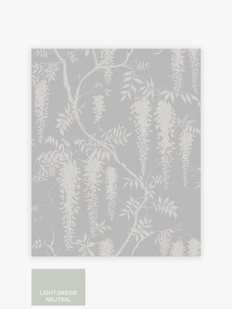 Grey Statement Leaves A4 Wallpaper Sample - Image 3 of 3 Grey Statement Leaves A4 Wallpaper Sample - Image 3 of 3